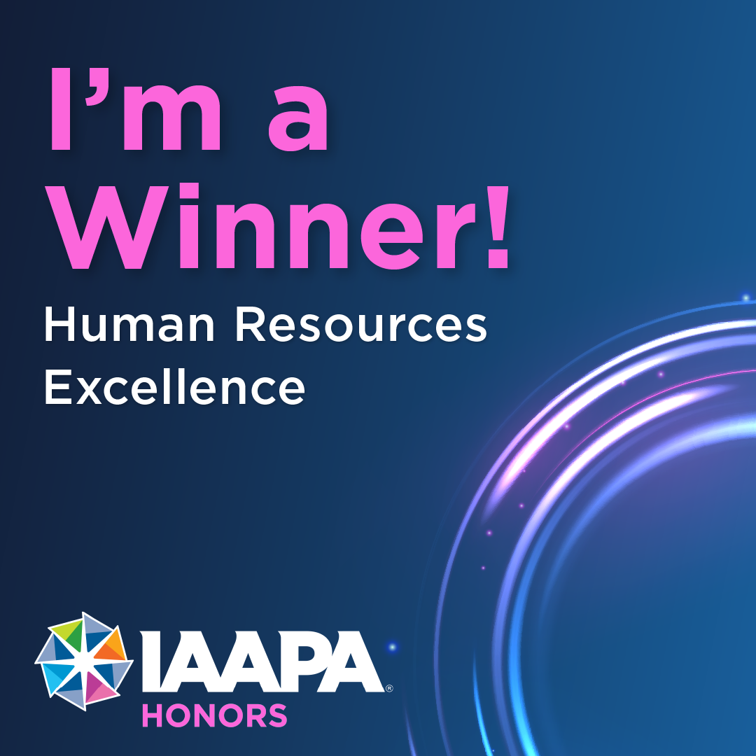 IAAPA Award Human Resources Excellence